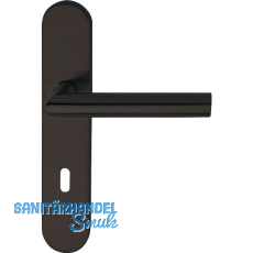 MARCHESI Drückergarnitur GEHRUNG, BB 90, Edelstahl schwarz matt MARCHESI Drückergarnitur GEHRUNG, BB 90, Edelstahl schwarz matt