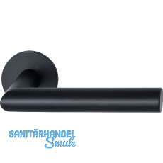 MARCHESI Dr�ckerpaar GEHRUNG, T�rst�rke 38-45 mm,Edelstahl schwarz matt