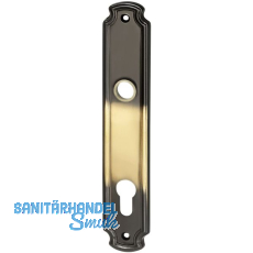 MARCHESI Langschild SCH�NBRUNN - PZ 88, Messing patiniert