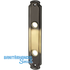 MARCHESI Langschild SCH�NBRUNN - WC 90, Messing patiniert