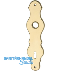 MARCHESI Langschild LÖFFELFORM - BB 90, Messing poliert MARCHESI Langschild LÖFFELFORM - BB 90, Messing poliert