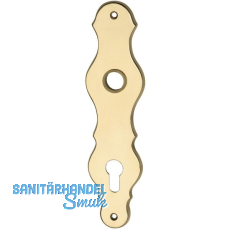 MARCHESI Langschild LÖFFELFORM - PZ 88, Messing poliert MARCHESI Langschild LÖFFELFORM - PZ 88, Messing poliert