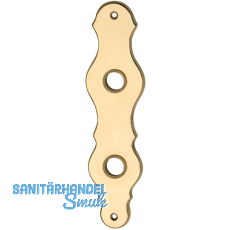 MARCHESI Langschild LÖFFELFORM - WC 90, Messing poliert MARCHESI Langschild LÖFFELFORM - WC 90, Messing poliert