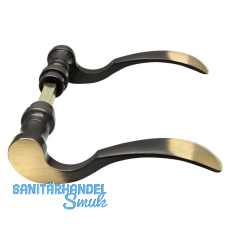 MARCHESI Dr�ckerpaar L�FFELFORM - Messing patiniert