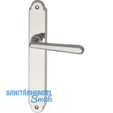 MARCHESI FH Drückergarnitur ALT-WIEN - auf Schild BL, Messing verchromt MARCHESI FH Drückergarnitur ALT-WIEN - auf Schild BL, Messing verchromt