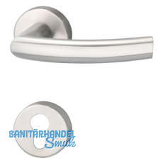 MARCHESI Dr�ckergarnitur RIGA - auf Rosette PZ, 38 - 45, Edelstahl matt