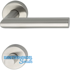 MARCHESI Dr�ckergarnitur GEHRUNG WC, mit St�tznocken, Edelstahl matt