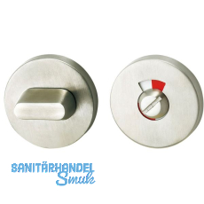 WC-Rosetten Edelstahl, Kunststoff Unterkonstruktion, � 52 x 10, rot/wei�