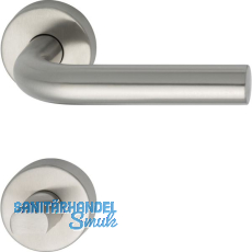 MARCHESI Drückergarnitur HORIZONT - auf Rosette WC, 38 - 45, Edelstahl matt MARCHESI Drückergarnitur HORIZONT - auf Rosette WC, 38 - 45, Edelstahl matt