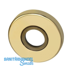 MARCHESI Drückerrosette 50 mm, Ansatz 18 mm, Messing poliert, verdeckt MARCHESI Drückerrosette 50 mm, Ansatz 18 mm, Messing poliert, verdeckt