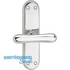 MARCHESI Fenstergriff ELEGANT - sichtbar geschraubt, Messing verchromt