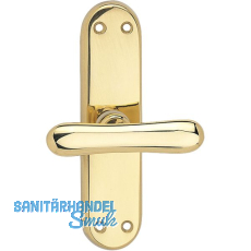 MARCHESI Fenstergriff ELEGANT - sichtbar geschraubt, Messing poliert