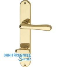 MARCHESI FH Dr�ckergarnitur ELEGANT 22 - auf Schild WC 90, Messing poliert