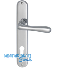 MARCHESI FH Drückergarnitur ELEGANT 22 - auf Schild PZ 88, Messing verchromt MARCHESI FH Drückergarnitur ELEGANT 22 - auf Schild PZ 88, Messing verchromt