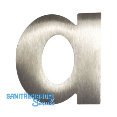 Kleinbuchstabe a, H�he 60 mm, Edelstahl