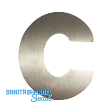 Kleinbuchstabe c, H�he 60 mm, Edelstahl