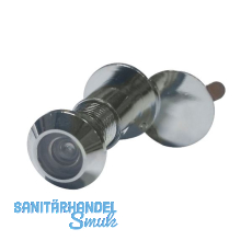 T�rgucker � 12 mm, Weitwinkel 170�, TS 31-57 mm, Messing verchromt