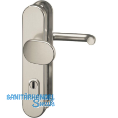 GRUNDMANN Sicherheits-Wechselgarnitur 1752 U-Form, KZS, RC2, Edelstahl matt