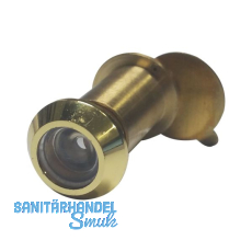 T�rgucker � 14 mm, Weitwinkel 170�, TS 25-45 mm, Messing poliert