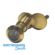 Türgucker ø 12 mm, Weitwinkel 170°, TS 20-35 mm, Messing poliert Türgucker ø 12 mm, Weitwinkel 170°, TS 20-35 mm, Messing poliert