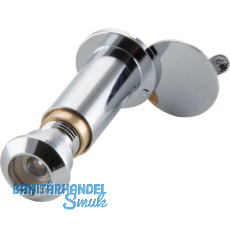 T�rgucker � 12 mm, Weitwinkel 170�, TS 35-80 mm, Messing verchromt