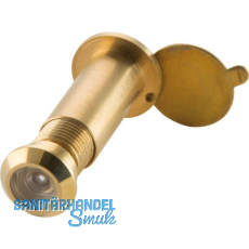 T�rgucker � 12 mm, Weitwinkel 170�, TS 35-80 mm, Messing poliert