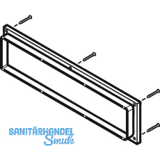 Abschlussrahmen für 260 mm Klappe KS Abschlussrahmen für 260 mm Klappe KS