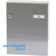 RENZ T�r-Durchwurfbriefkasten SERIE 17, 260 x 330 x 100 mm, Stahl RAL 9007