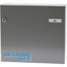 RENZ T�r-Durchwurfbriefkasten SERIE 17, 370 x 330 x 100 mm, Stahl RAL 9007