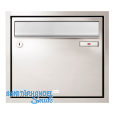 RENZ Unterputzbriefkasten 370 x 330 x 100 mm, Stahl wei� RAL 9016
