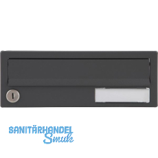 RENZ Ersatztüre für Hausbrieffachanlage 300 x 110 mm, basaltgrau RAL7012 RENZ Ersatztüre für Hausbrieffachanlage 300 x 110 mm, basaltgrau RAL7012