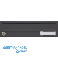 RENZ Ersatztüre für Hausbrieffachanlage 395 x 110 mm, basaltgrau RAL 7012 RENZ Ersatztüre für Hausbrieffachanlage 395 x 110 mm, basaltgrau RAL 7012