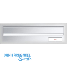 RENZ Frontplatte kombinierbar, eckig, 300 x 110 mm, Aluminium silber eloxiert RENZ Frontplatte kombinierbar, eckig, 300 x 110 mm, Aluminium silber eloxiert