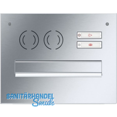 RENZ Frontplatte eckig, 360 x 280 mm, Edelstahl