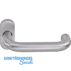 OGRO Dr�ckerlochteil PREMIUM 8100/6621 - mit Rosette, Edelstahl matt