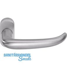 OGRO Dr�ckerlochteil PREMIUM 8999/6621 - mit Rosette, Edelstahl matt