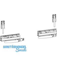 HAUTAU ATRIUM HKS 200Z/160S Grundkarton Laufwagen 160 kg links f�r Fremdsysteme