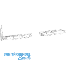 HAUTAU ATRIUM HS 330 Grundkarton Laufwagen, 330 kg, Stahl verzinkt silberfärbig HAUTAU ATRIUM HS 330 Grundkarton Laufwagen, 330 kg, Stahl verzinkt silberfärbig