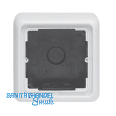 HAUTAU Aufputzgeh�use 1-fach zu L�ftertaster/Wippschalter/Schl�sseltaster, wei�