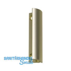 HAPS Balkont�rgriff L�nge 65mm, Aluminium neusilber eloxiert