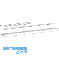 HAUTAU ThermoTop 2.1 Bodenschwellen-Set TS 79-92 mm, L=5500 mm, grau