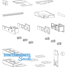 HAUTAU ThermoTop 2.1 Zubehör-Beutel 124 Holz, TS bis 92 mm, Schema A, links HAUTAU ThermoTop 2.1 Zubehör-Beutel 124 Holz, TS bis 92 mm, Schema A, links