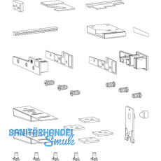 HAUTAU ThermoTop 2.1 comfort Zubehör-Beutel Holz/Alu, TS 78 mm, Schema A, links HAUTAU ThermoTop 2.1 comfort Zubehör-Beutel Holz/Alu, TS 78 mm, Schema A, links