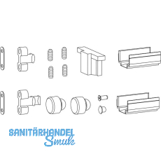 HAUTAU ATRIUM HS Zubehör-Beutel 428 für REHAU Synego, Schema A, grau HAUTAU ATRIUM HS Zubehör-Beutel 428 für REHAU Synego, Schema A, grau