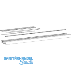 HAUTAU ThermoTop 2.1 comfort Bodenschwellen-Set TS 79-92 mm, L=6500 mm, grau