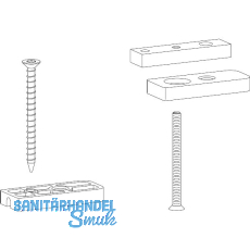 HAUTAU ATRIUM HS Zubehör-Beutel für Flügelanschlagmontage auf LS/FS, grau HAUTAU ATRIUM HS Zubehör-Beutel für Flügelanschlagmontage auf LS/FS, grau