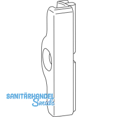 HAUTAU ATRIUM HKS 200 Z Schlie�teil Holz Eurofalz glatt 12/18-9 mm silber