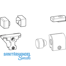 HAUTAU ATRIUM HKS/SP Zubehör-Beutel aus Schienen-Set silber HAUTAU ATRIUM HKS/SP Zubehör-Beutel aus Schienen-Set silber