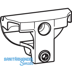HAUTAU ATRIUM HKS 200 Steuerklotz unten silber