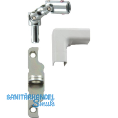 HAUTAU FL190 Winkel-Doppelkreuzgelenk-Set 200 WA Stahl verzinkt / silber